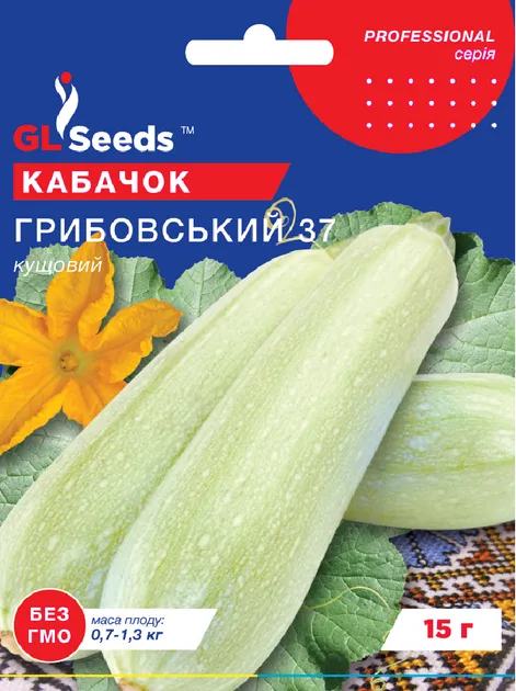 Насіння кабачка Грибовський 37 GL Seeds