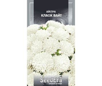 Насіння квітів Айстра Класік Вайт